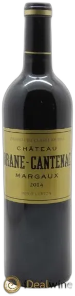 photos du vin Château Brane Cantenac 2ème Grand Cru Classé 2014