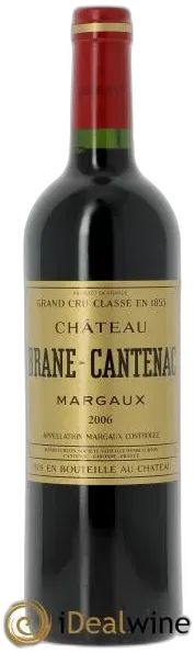 photo du vin Château Brane Cantenac 2ème Grand Cru Classé 2006