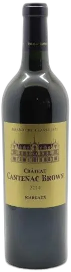 capture du vin Château Cantenac Brown 3ème Grand Cru Classé 2014