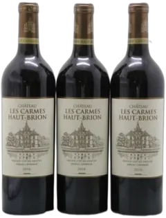 photo du vin les Carmes Haut-Brion Pessac Leognan Rouge 2018 1500 ml