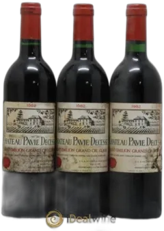 capture du vin Château Pavie Decesse Grand Cru Classé 1982