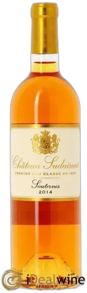 photo du vin Château Suduiraut 1er Grand Cru Classé 2014