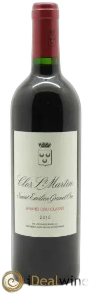 photo du vin Clos Saint Martin Grand Cru Classé