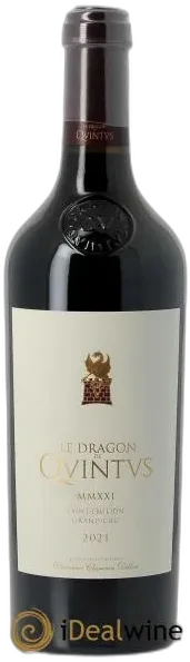photo du vin Dragon de Quintus Grand Cru 2021