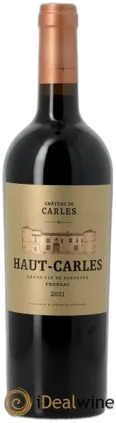 photo du vin Haut Carles