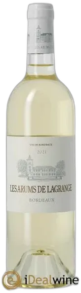 photos du vin Château Lagrange Bordeaux les Arums de Lagrange Blanc 2021