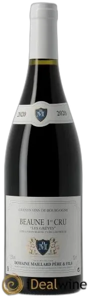 illustration du vin Beaune 1er Cru les Grèves Maillard et Fils 2020