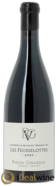 photos du vin Chambolle-Musigny 1er Cru Feusselottes Pierre Girardin 2020