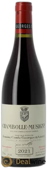 photo du vin Chambolle-Musigny Comte Georges de Vogüé 2021