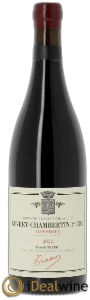 illustration du vin Gevrey-Chambertin 1er Cru Clos Prieur Domaine Trapet 2022