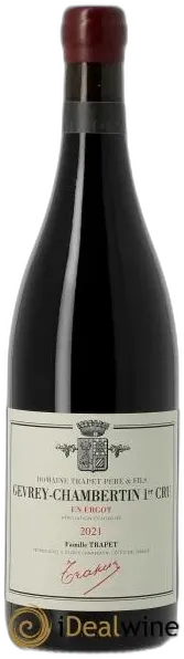 photo du vin Gevrey-Chambertin 1er Cru en Ergot Domaine Trapet 2021
