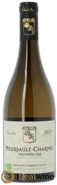 illustration du vin Meursault 1er Cru Charmes Coche-Bizouard 2023