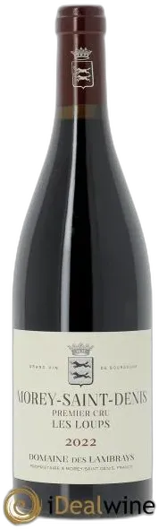 photo du vin Morey Saint-Denis 1er Cru les Loups Domaine des Lambrays 2022