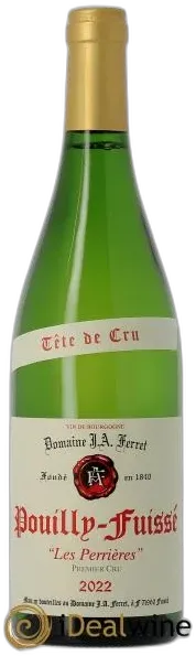 photos du vin Pouilly-Fuissé Tête de Cru les Perrières J.a Ferret 2022