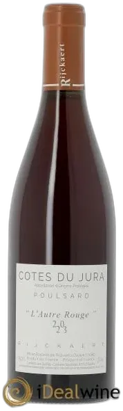 aperçu du vin Arbois L&Apos;Autre Rouge Poulsard Rijckaert 2023