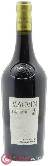 photos du vin Macvin du Jura Pinot Noir Bénédicte et Stéphane Tissot