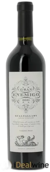photo du vin Mendoza Gran Enemigo Gualtallary Single Vineyard el Enemigo