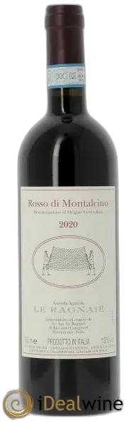 photo du vin Rosso di Montalcino Doc le Ragnaie 2020