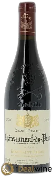 photos du vin Châteauneuf-du-Pape Grande Réserve Mas Saint-Louis