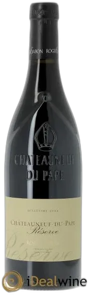 vue du vin Châteauneuf-du-Pape Réserve Domaine Roger Sabon