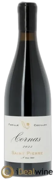 photo du vin Cornas Saint-Pierre Julien Cecillon