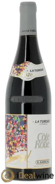 photo du vin Guigal Cote Rotie la Turque Rouge 2020