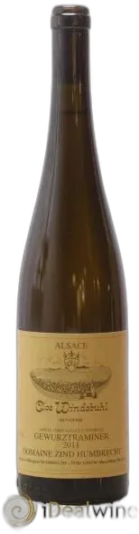 photo du vin Gewurztraminer Clos Windsbuhl