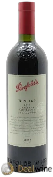 photo du vin Bin 169 Cabernet Sauvignon 2018