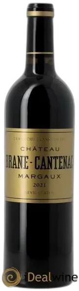 photo du vin Château Brane Cantenac 2ème Grand Cru Classé 2021