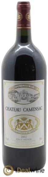 illustration du vin Château Camensac 5ème Grand Cru Classé 2002