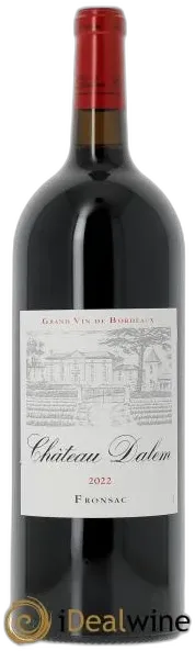 vue du vin Château Dalem