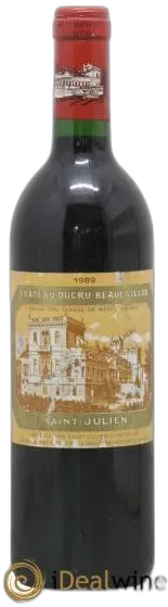photo du vin Château Ducru Beaucaillou 2ème Grand Cru Classé 1989