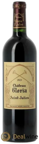 image du vin Chateau Gloria, Saint-Julien, France 2021