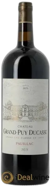 photo du vin Château Grand Puy Ducasse 5ème Grand Cru Classé 2021