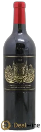 image du vin Château Palmer 3ème Grand Cru Classé 2012