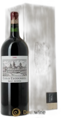 photo du vin Cos d’Estournel 2000 2ème Grand Cru Classé Saint-Estèphe, Bordeaux Rouge