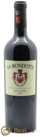 photos du vin la Mondotte 1er Grand Cru Classé b Depuis 2012 2014