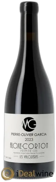 photo du vin Aloxe-Corton 1er Cru les Valozières Pierre Olivier Garcia 2023