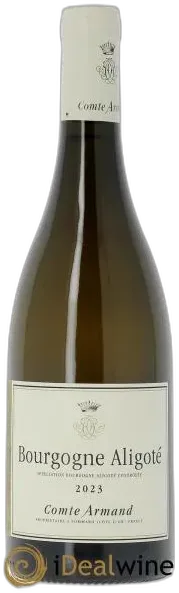 vue du vin Comte Armand, Bourgogne Aligoté 2023