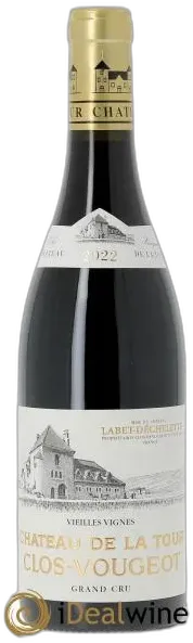 photo du vin Clos de Vougeot Grand Cru Vieilles Vignes Château de la Tour 2022