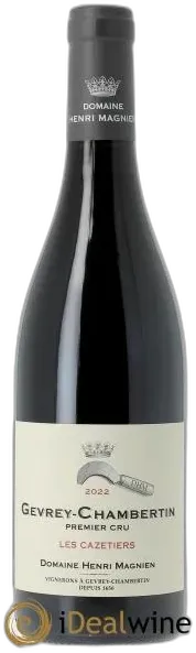 photo du vin Gevrey-Chambertin 1er Cru les Cazetiers Henri Magnien 2022