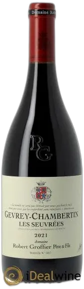 image du vin Gevrey-Chambertin Seuvrées Robert Groffier Père & Fils 2021