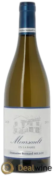 image du vin Meursault en la Barre Bernard Millot 2023