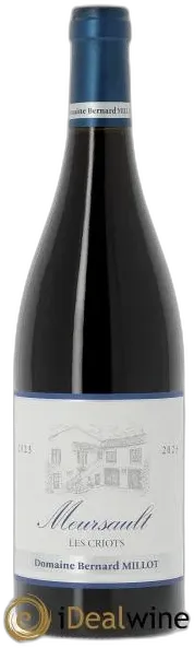 photo du vin Meursault les Criots Bernard Millot 2023