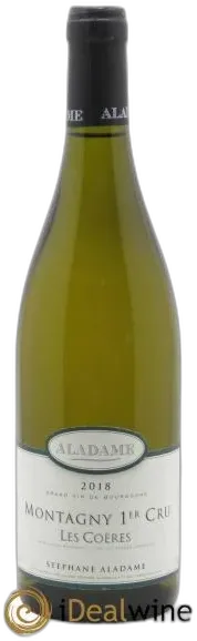 illustration du vin Montagny 1er Cru les Coères Stéphane Aladame