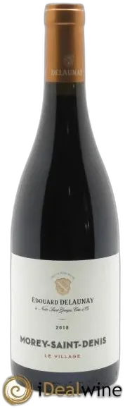 capture du vin Morey Saint-Denis le Village Edouard Delaunay 2018
