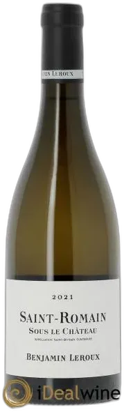 photo du vin Saint-Romain Sous le Château Benjamin Leroux 2021