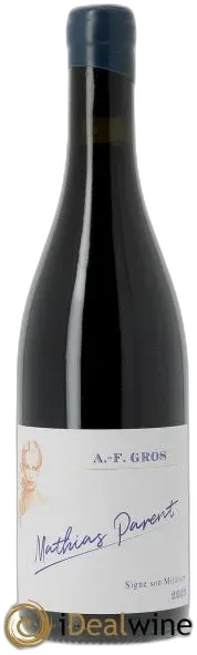 photo du vin Vin de France Signature a F. Gros