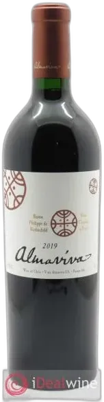 aperçu du vin Chili Almaviva Baron P. de Rothschild Concha y Toro