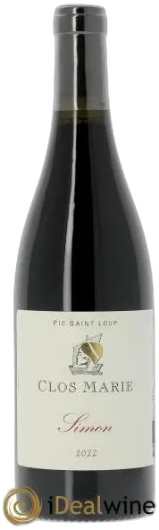 photo du vin Pic Saint-Loup Clos Marie Cuvée Simon Christophe Peyrus et Françoise Julien 2022